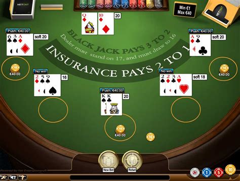 Jouez au Blackjack en Ligne .